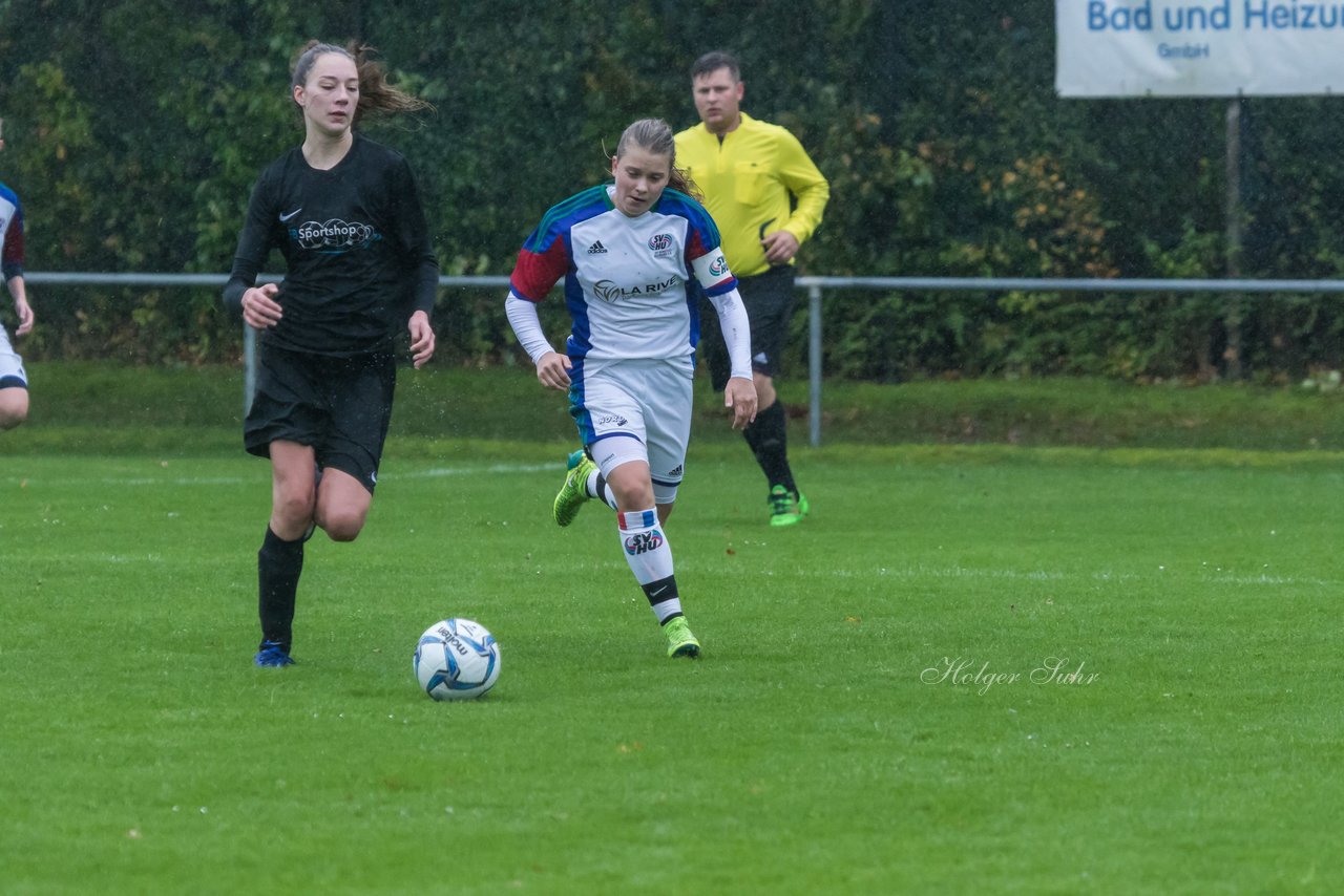 Bild 423 - B-Juniorinnen SV Henstedt Ulzburg - MSG Steinhorst Krummesse : Ergebnis: 4:0